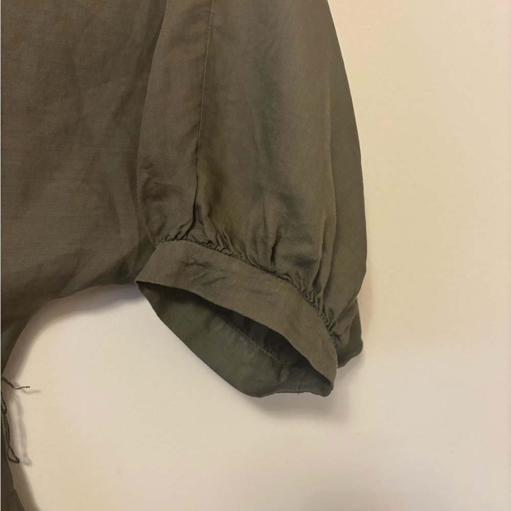 BCBGMAXAZRIA Olive Green Women's Jumpsuit - Picture 8 of 9